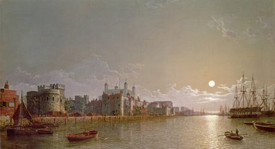 The Thames by Moonlight with Traitors